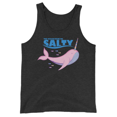 Salty Narwhal (Tank Top)-Tank Top-Swish Embassy