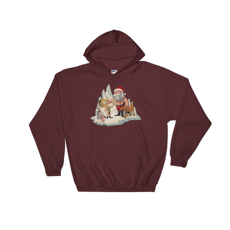 Santa's Little Helper (Hoodie)-Christmas Hoodies-Swish Embassy