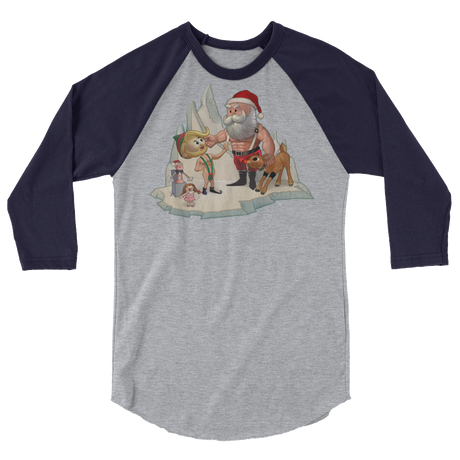 Santa's Little Helper (Raglan)-Raglan-Swish Embassy