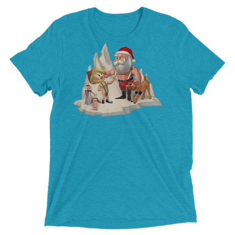 Santa's Little Helper (Retail Triblend)-Triblend T-Shirt-Swish Embassy