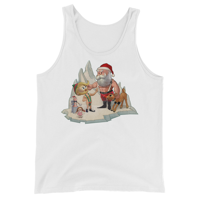 Santa's Little Helper (Tank Top)-Christmas Tanks-Swish Embassy