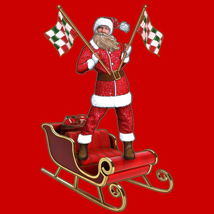 Santa's Sleigh Race-Christmas T-Shirts-Swish Embassy