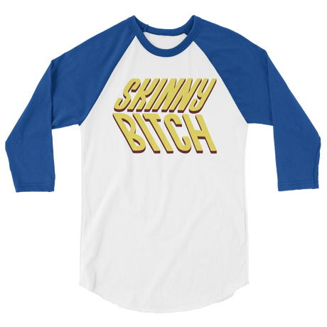 Skinny Bitch (Raglan)-Raglan-Swish Embassy