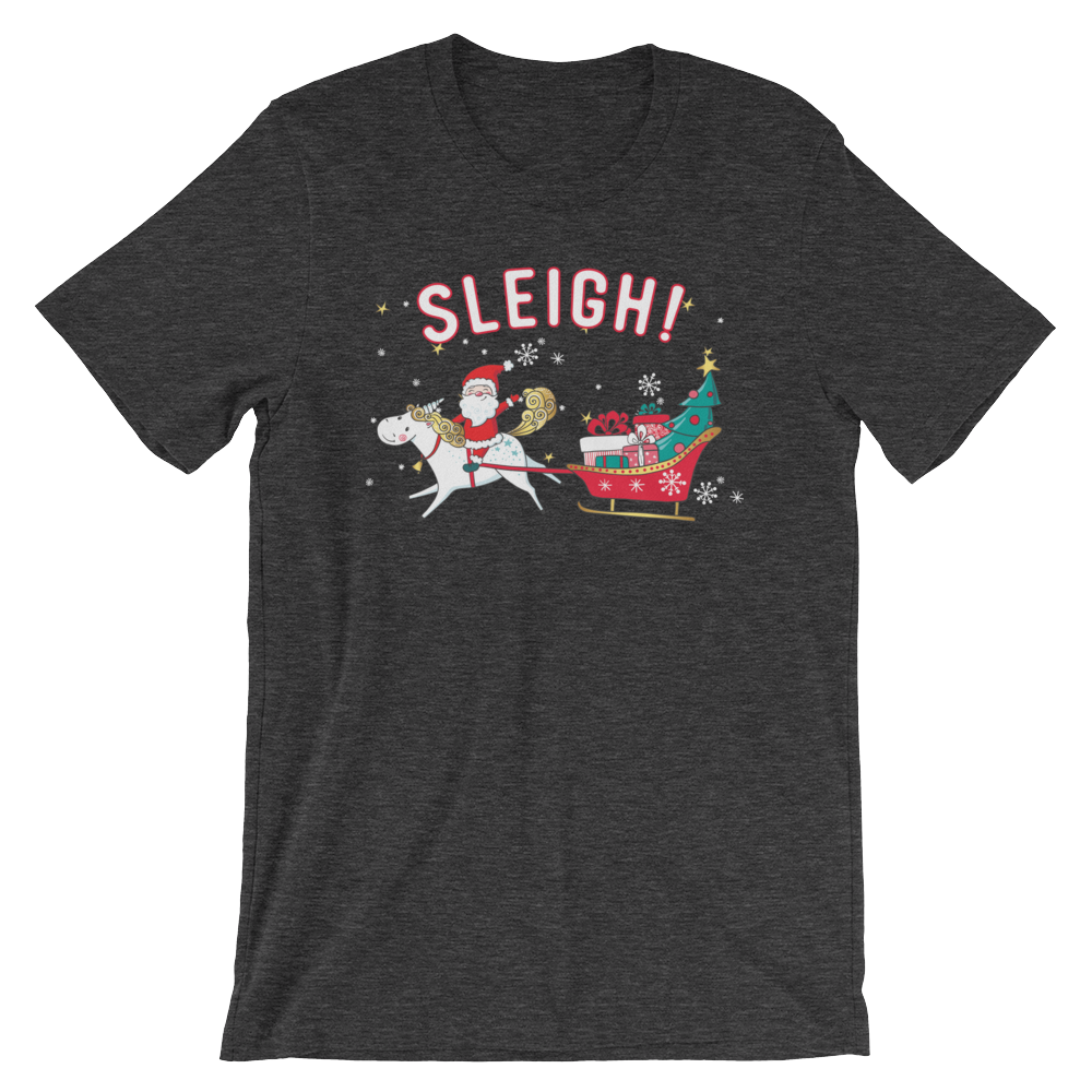 Sleigh-Christmas T-Shirts-Swish Embassy