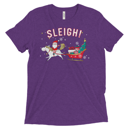 Sleigh! (Retail Triblend)-Triblend T-Shirt-Swish Embassy