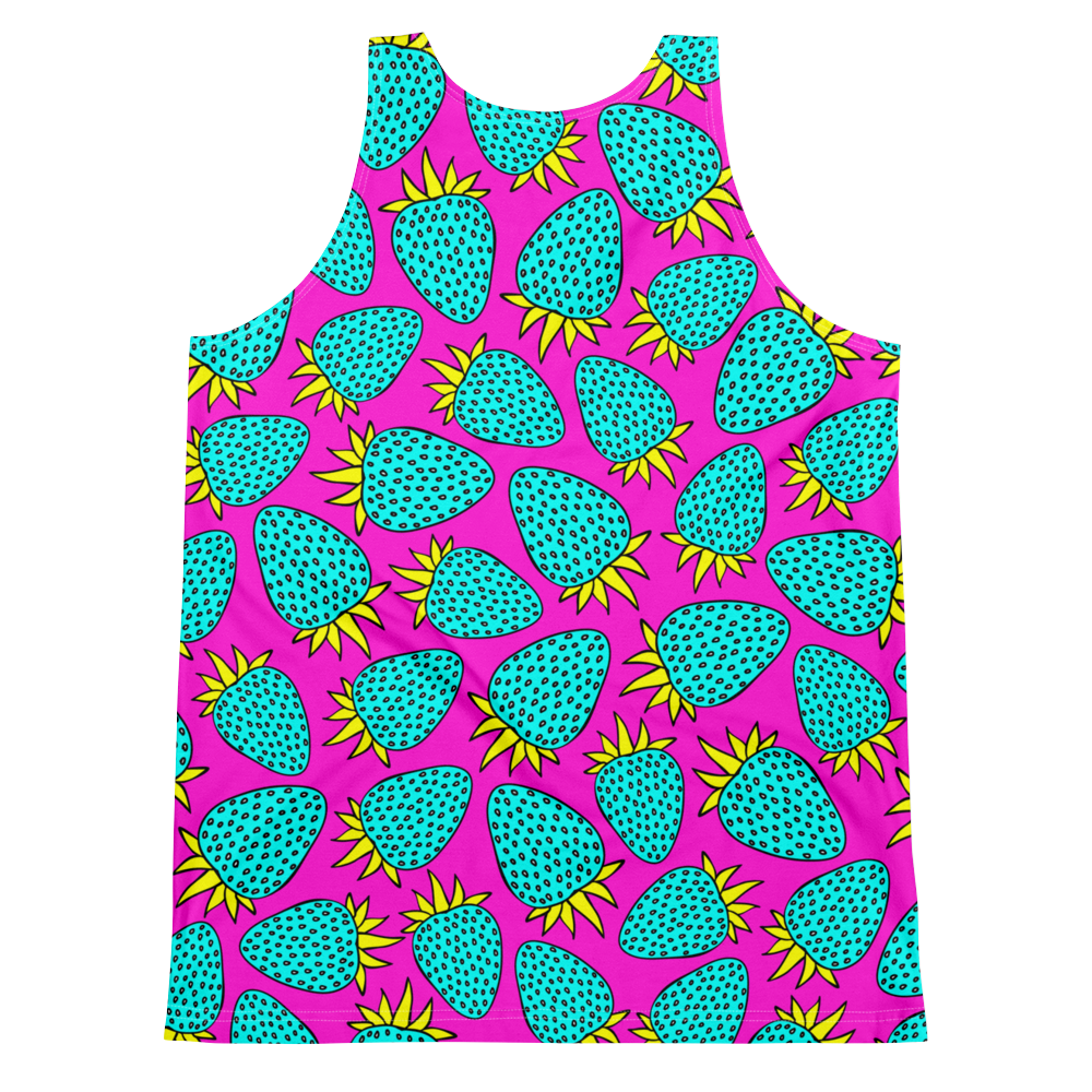 Strawberry (Allover Tank Top)-Allover Tank Top-Swish Embassy