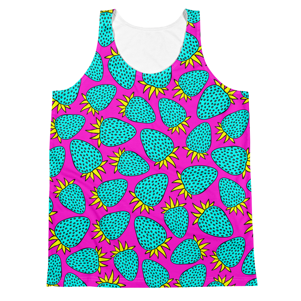 Strawberry (Allover Tank Top)-Allover Tank Top-Swish Embassy