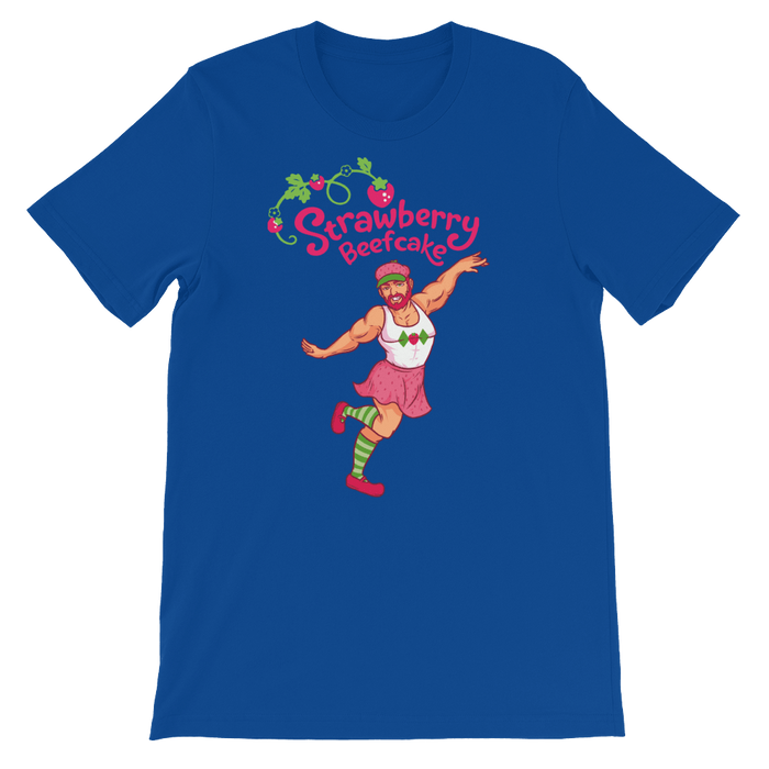 Strawberry Beefcake-T-Shirts-Swish Embassy
