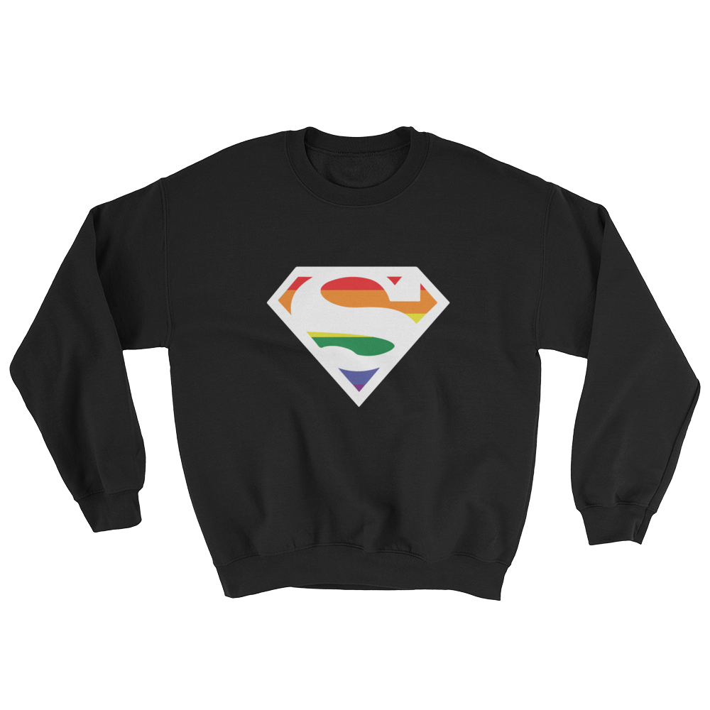 Super Gay (Long Sleeve)-Long Sleeve-Swish Embassy