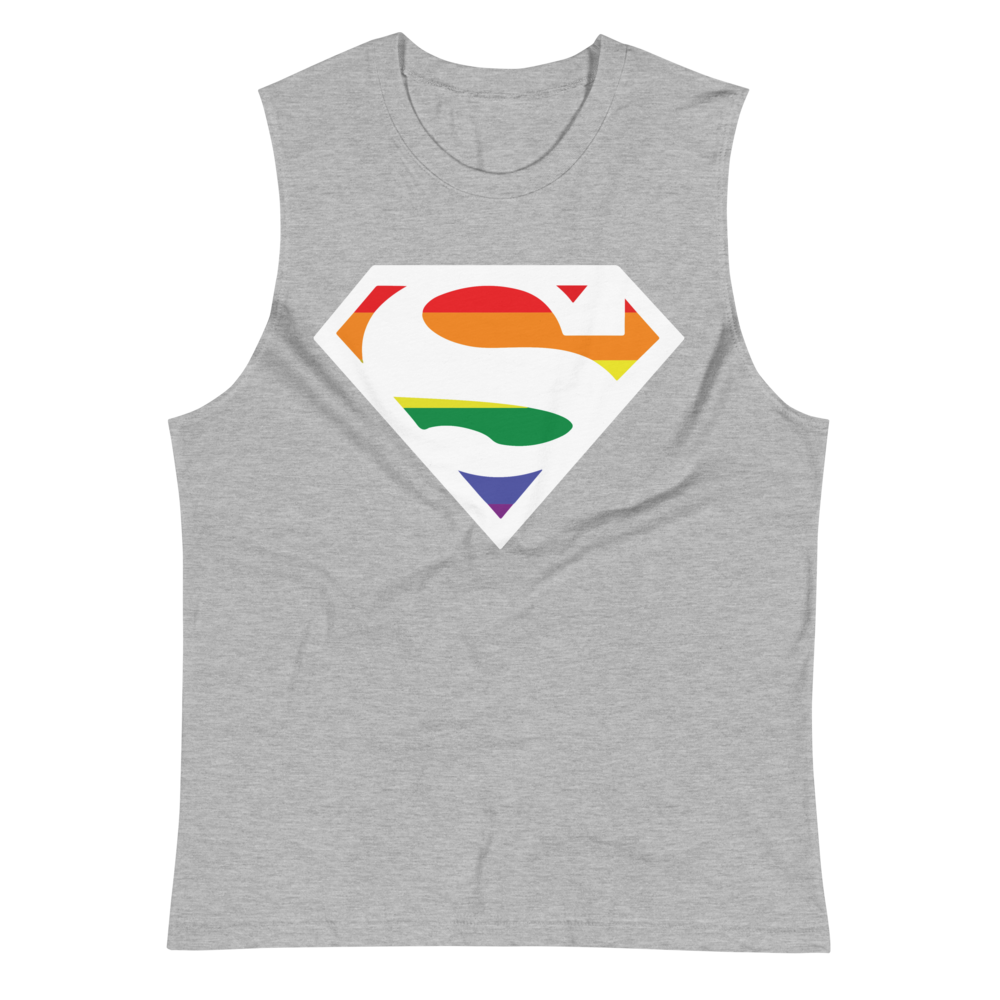 Super Gay (Muscle Shirt)-Swish Embassy