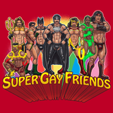 Supergay Friends-T-Shirts-Swish Embassy