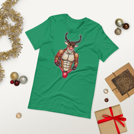 Then All the Reindeer Loved Him-Christmas T-Shirts-Swish Embassy