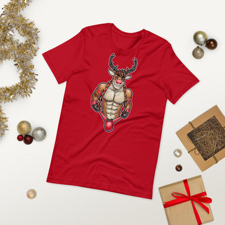 Then All the Reindeer Loved Him-Christmas T-Shirts-Swish Embassy