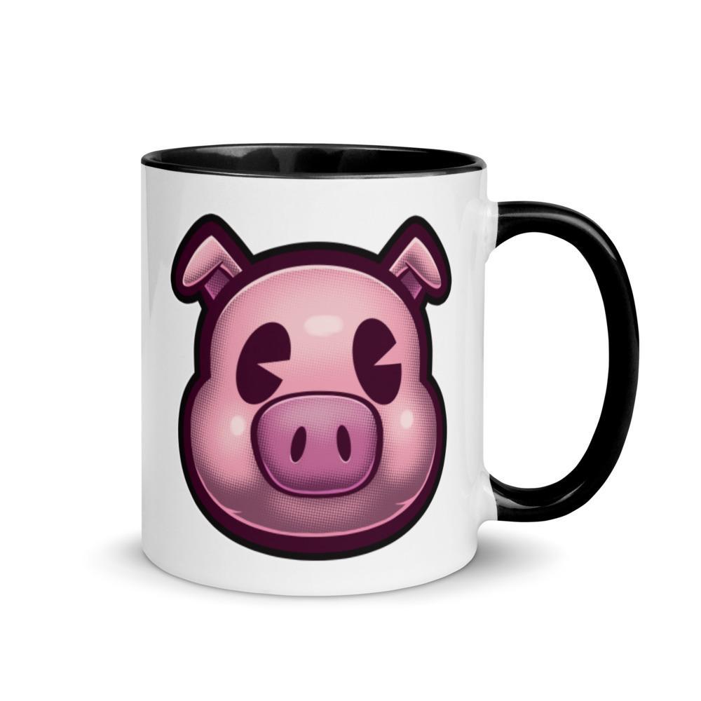 Ceramic Travel Cup: Pretty Pink Pig