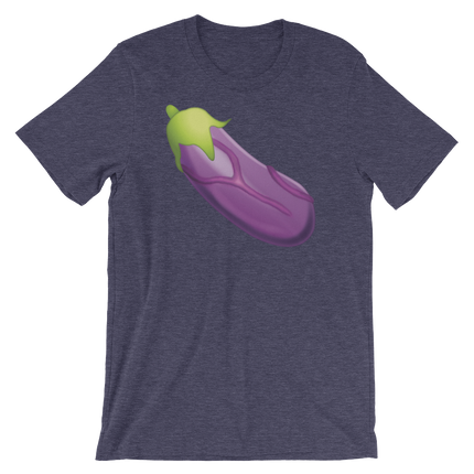 Veiny Eggplant Emoji-T-Shirts-Swish Embassy
