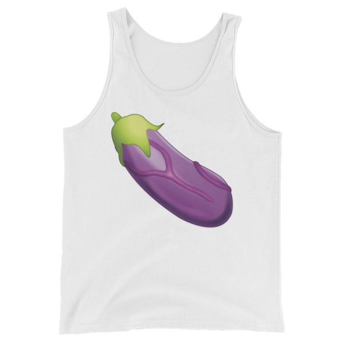 Veiny Eggplant Emoji (Tank Top)-Tank Top-Swish Embassy
