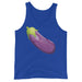 Veiny Eggplant Emoji (Tank Top)-Tank Top-Swish Embassy