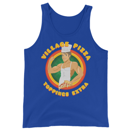 Village Pizza (Tank Top)-Tank Top-Swish Embassy