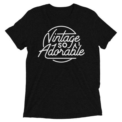 Vintage So Adorable (Retail Triblend)-Triblend T-Shirt-Swish Embassy