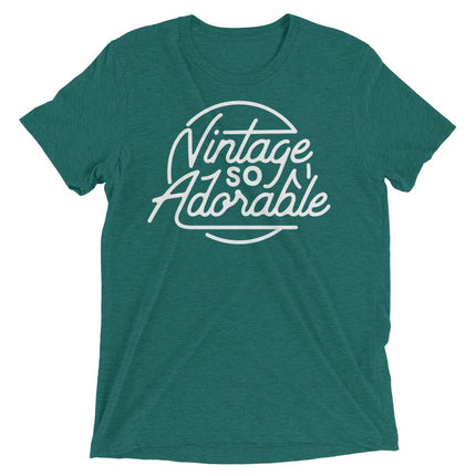 Vintage So Adorable (Retail Triblend)-Triblend T-Shirt-Swish Embassy