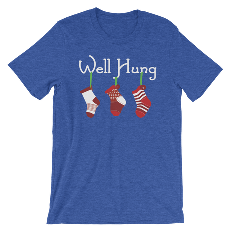 Well Hung Stockings-Christmas T-Shirts-Swish Embassy