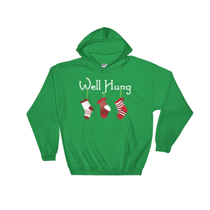 Well Hung Stockings (Hoodie)-Christmas Hoodies-Swish Embassy