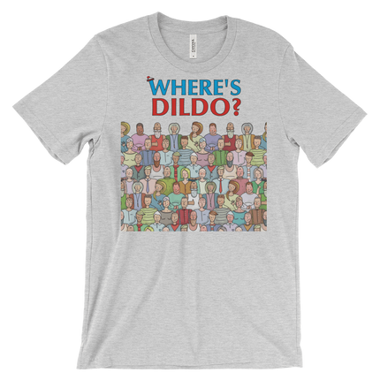 Where's Dildo?-T-Shirts-Swish Embassy