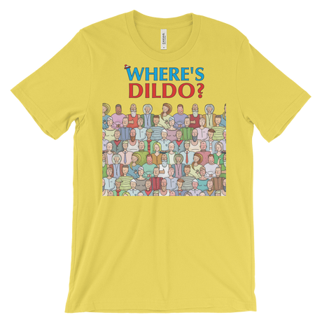 Where's Dildo?-T-Shirts-Swish Embassy