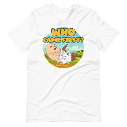 Who Came First?-T-Shirts-Swish Embassy