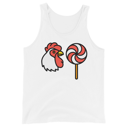 Why did the chicken (Tank Top)-Tank Top-Swish Embassy