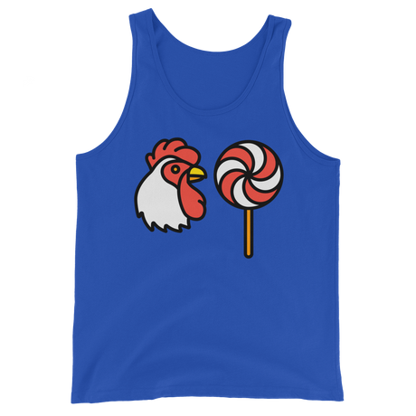 Why did the chicken (Tank Top)-Tank Top-Swish Embassy