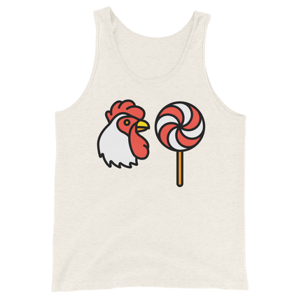 Why did the chicken (Tank Top)-Tank Top-Swish Embassy