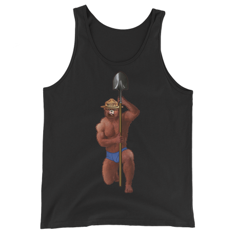 Woofy the Bear (Tank Top)-Tank Top-Swish Embassy