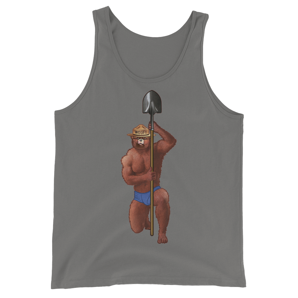 Woofy the Bear (Tank Top)-Tank Top-Swish Embassy