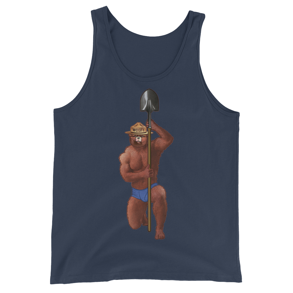 Woofy the Bear (Tank Top)-Tank Top-Swish Embassy