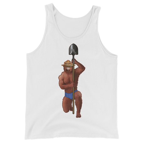 Woofy the Bear (Tank Top)-Tank Top-Swish Embassy