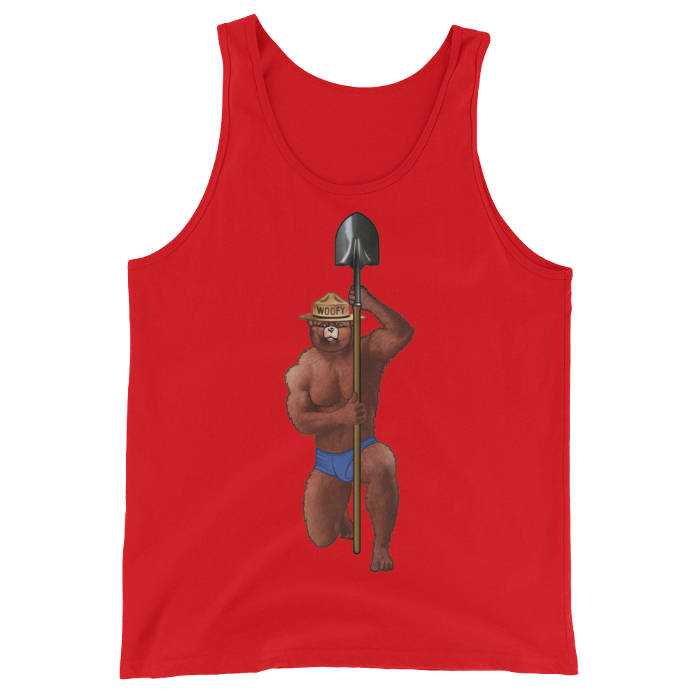 Woofy the Bear (Tank Top)-Tank Top-Swish Embassy