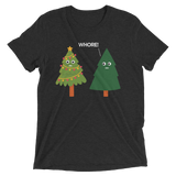 X-Mas Tree Shade (Retail Triblend)-Triblend T-Shirt-Swish Embassy