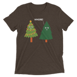 X-Mas Tree Shade (Retail Triblend)-Triblend T-Shirt-Swish Embassy