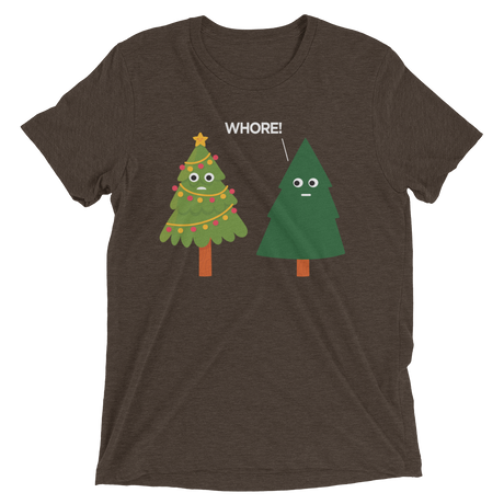 X-Mas Tree Shade (Retail Triblend)-Triblend T-Shirt-Swish Embassy