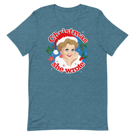 Xmas She Wrote-Christmas T-Shirts-Swish Embassy