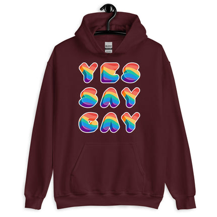 Yes Say Gay (Hoodie)-Hoodie-Swish Embassy