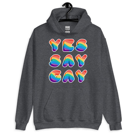 Yes Say Gay (Hoodie)-Hoodie-Swish Embassy