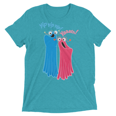 Yip Yip Yasss (Retail Triblend)-Triblend T-Shirt-Swish Embassy