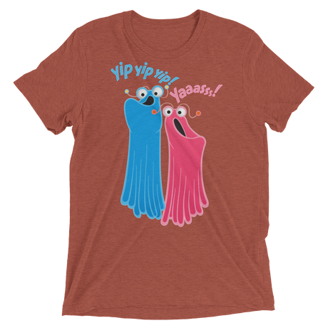 Yip Yip Yasss (Retail Triblend)-Triblend T-Shirt-Swish Embassy