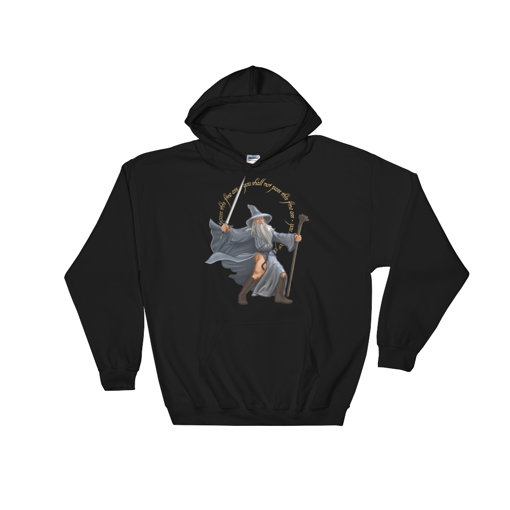 You Shall Not Pass This Fine Ass (Hoodie)-Hoodie-Swish Embassy