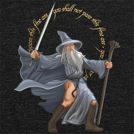 You Shall Not Pass This Fine Ass-T-Shirts-Swish Embassy
