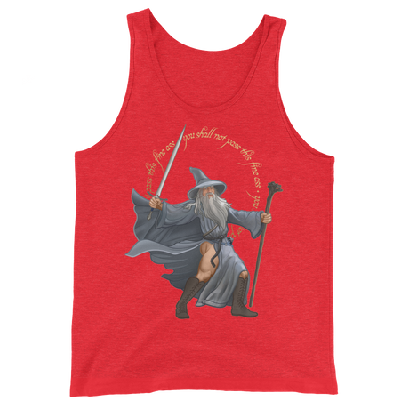 You Shall Not Pass This Fine Ass (Tank Top)-Tank Top-Swish Embassy