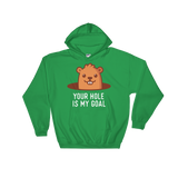 Your Hole is My Goal (Hoodie)-Hoodie-Swish Embassy