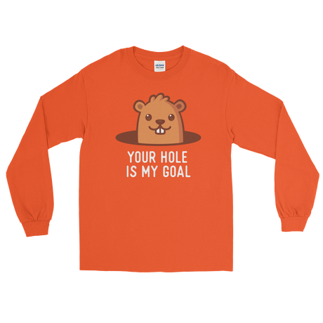 Your Hole is My Goal (Long Sleeve)-Long Sleeve-Swish Embassy